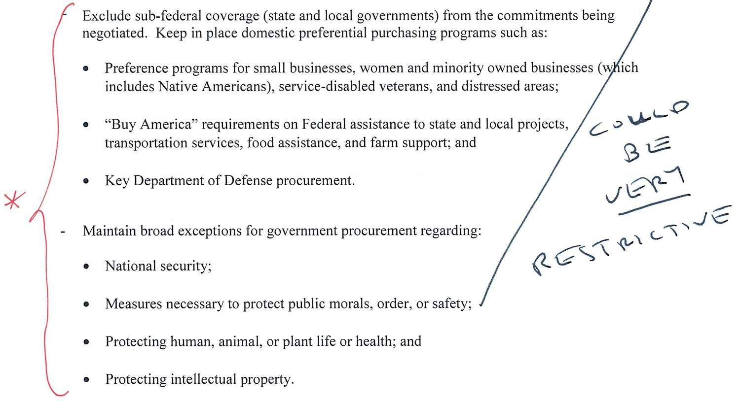 Trump's NAFTA Agenda / Government Procurement