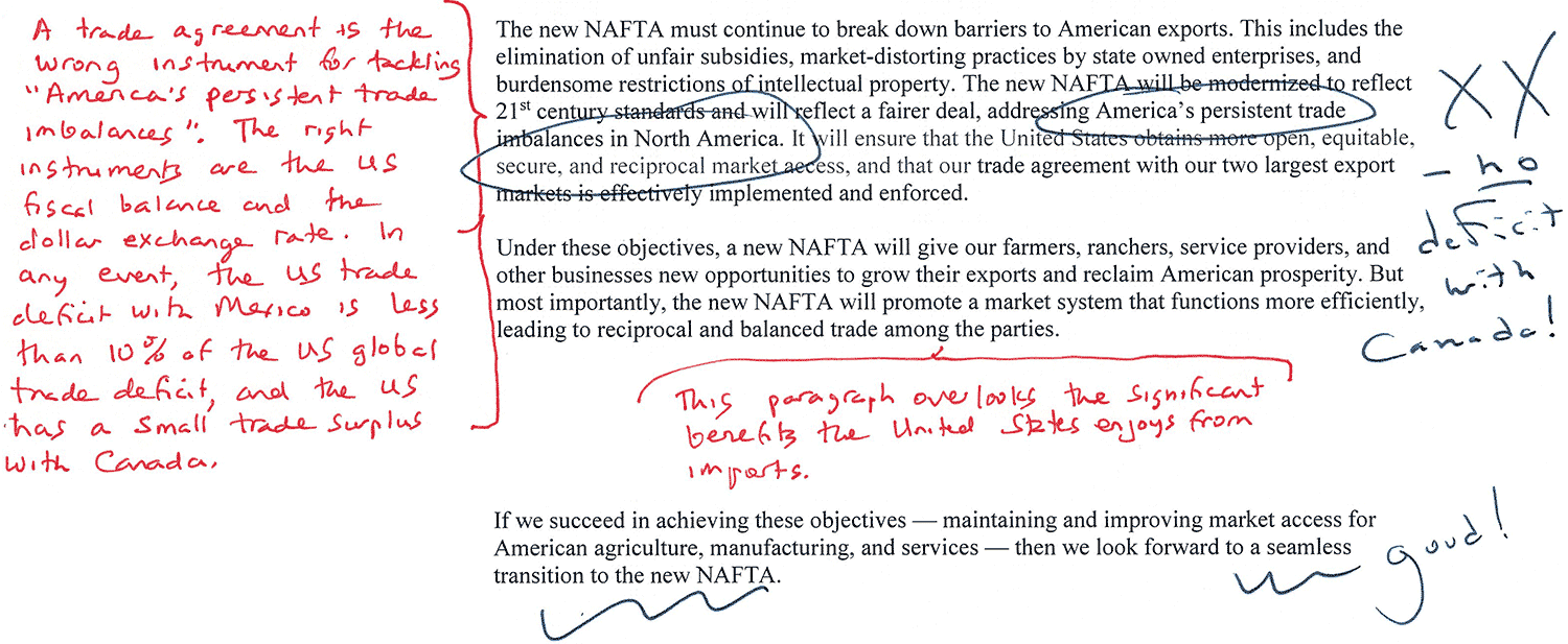 Trump's NAFTA Agenda / Introduction