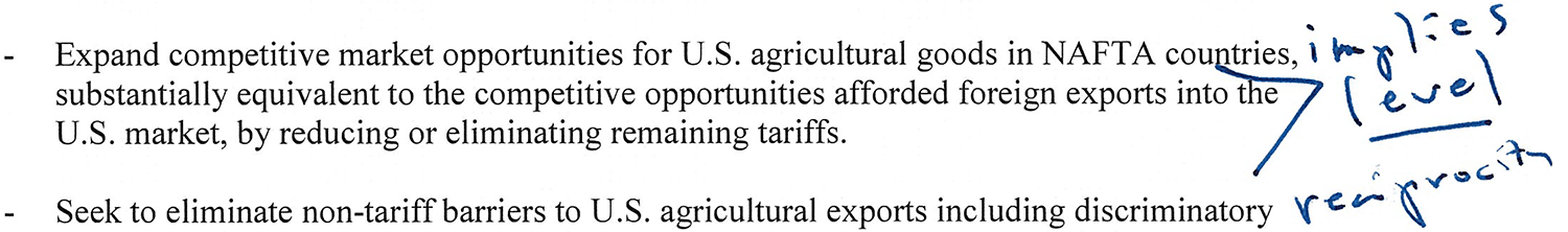 Trump's NAFTA Agenda / Trade in Goods