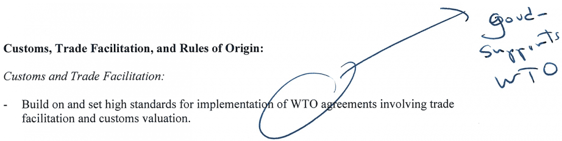 Trump's NAFTA Agenda / Customs, Trade Facilitation, and Rules of Origin
